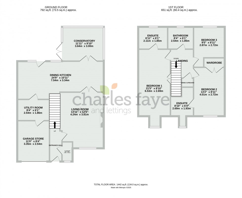 Floorplan for Newbury Avenue, Calne