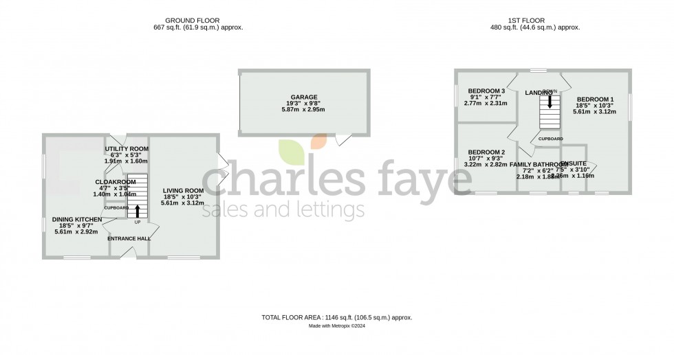 Floorplan for Gregor Drive, Calne