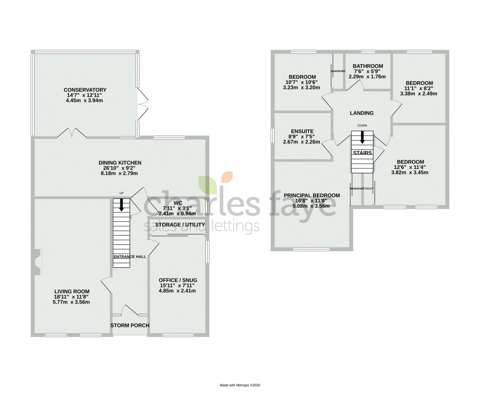 Floorplan for Canal Close, Calne