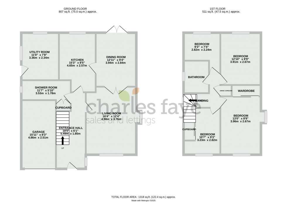 Floorplan for Trinity Park, Calne