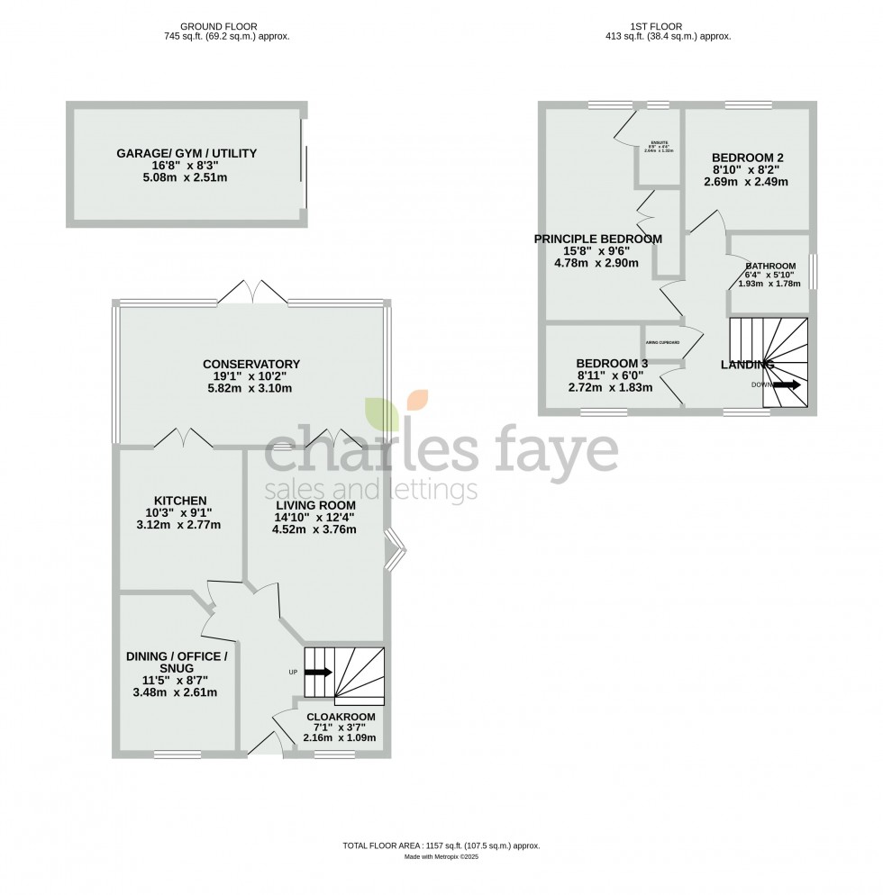 Floorplan for Poppy Close, Calne