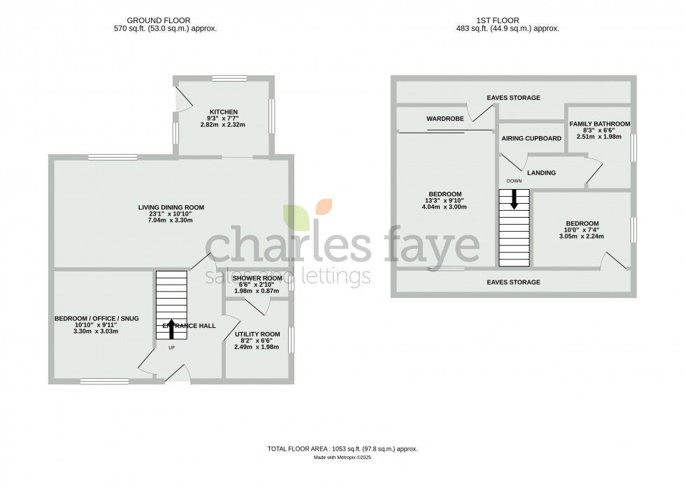 Floorplan for Hungerford Road, Calne