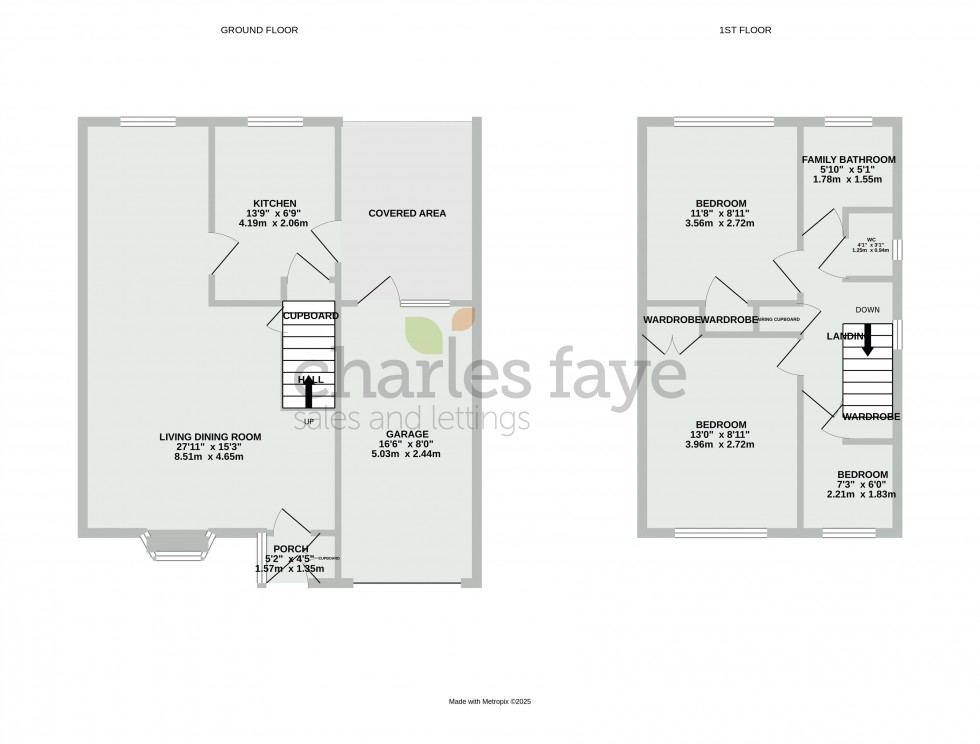 Floorplan for Wyvern Avenue, Calne