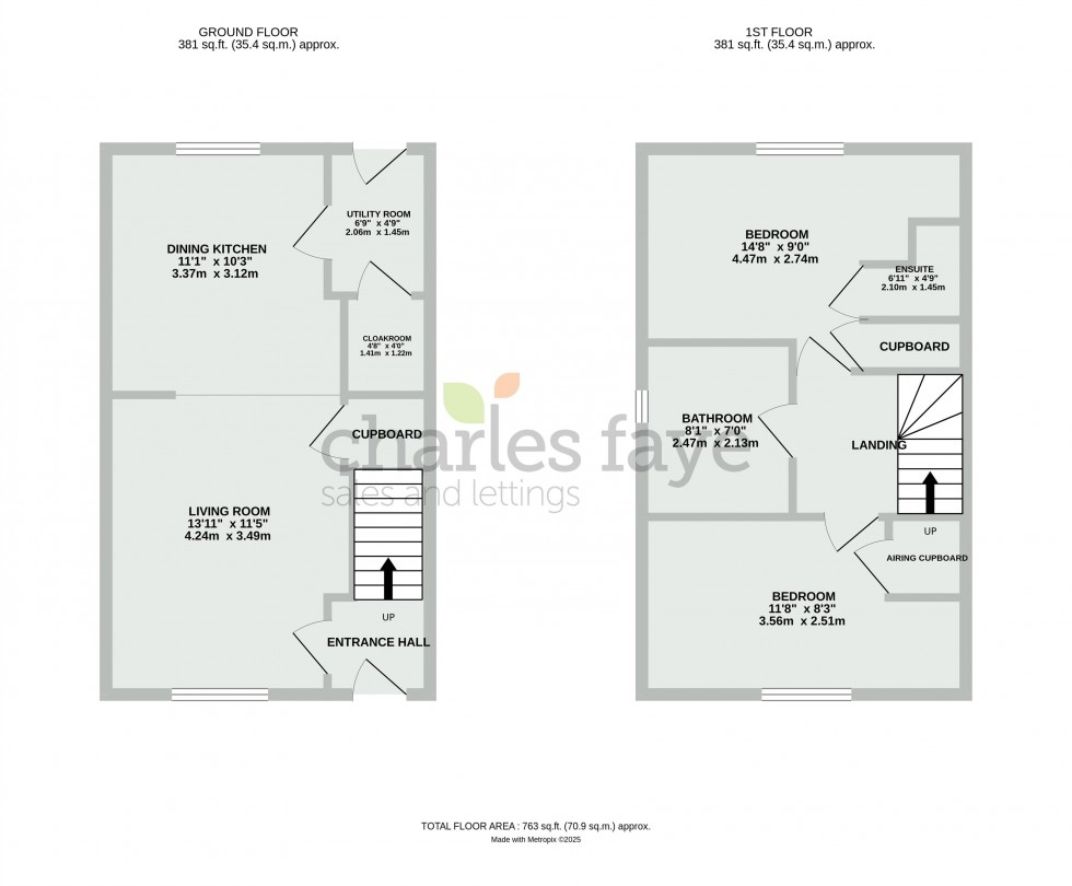 Floorplan for Gingell Way, Calne