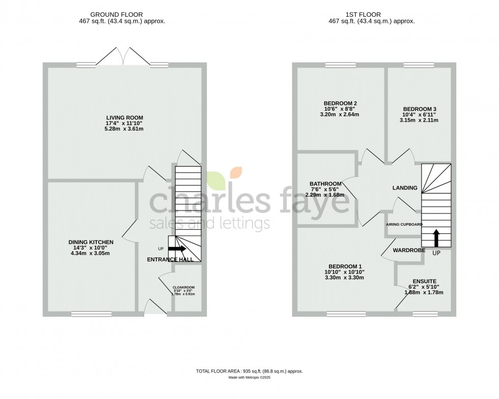 Floorplan for Finch Lane, Calne